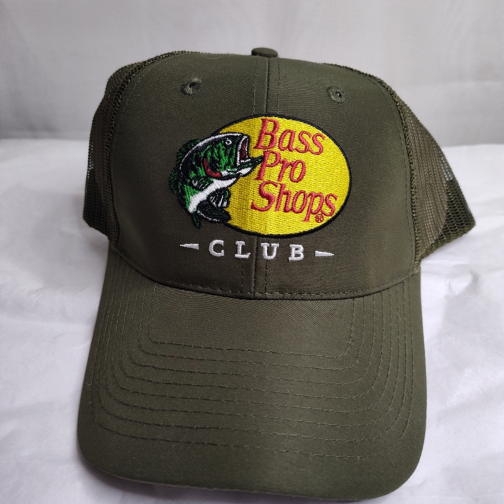 Bass Pro Shops Olive Green Reptile Cap